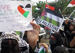 Demo Bela Palestina Di Monas Hari Ini