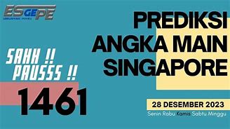 Prediksi Angka Main Sgp Hari Ini 2023